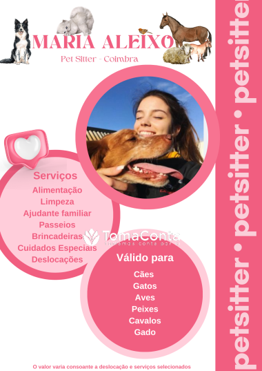 Petsitter e Ajudante Familiar